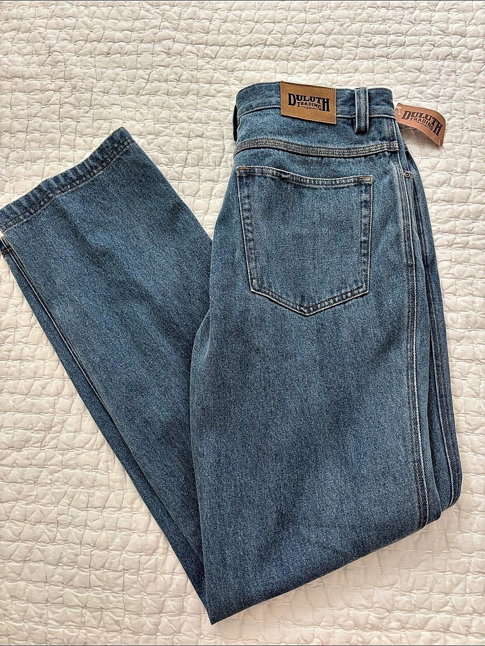 Bundle 2 pairs Duluth Trading Ballroom Jeans Men's Bootcut Jeans 34 x 34